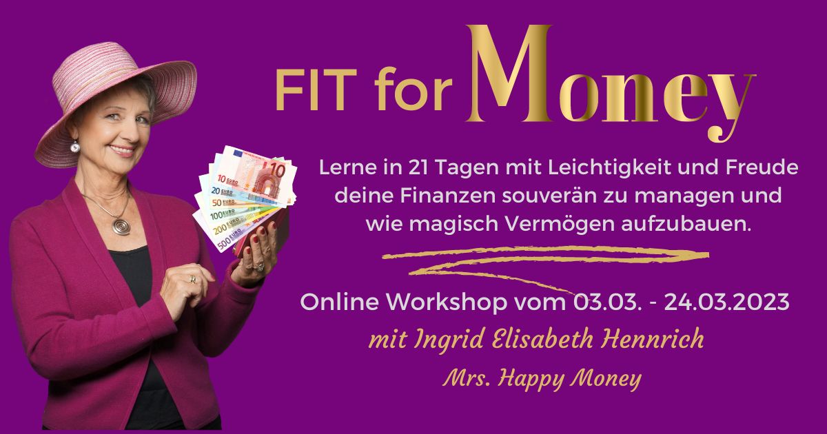 Fit for Money Workshop 2023