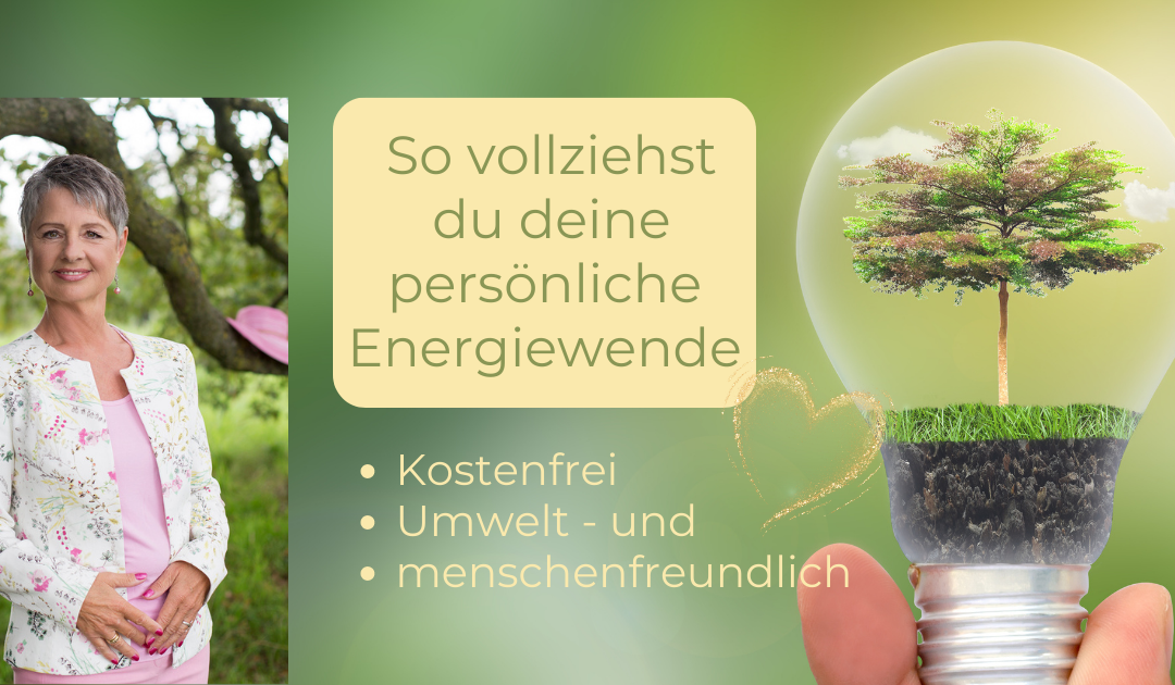 So vollziehst du deine persönliche Energiewende